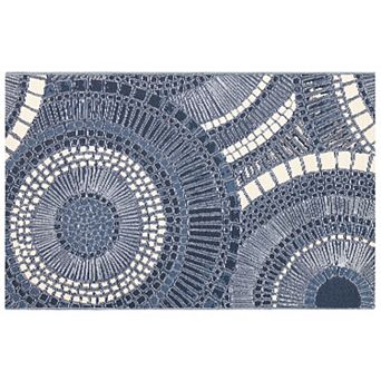 Liora Manne Esencia Circles Indoor Outdoor Mat