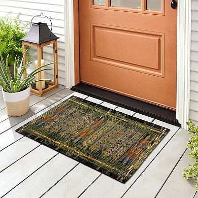 Liora Manne Esencia Tribal Stripe Indoor Outdoor Mat