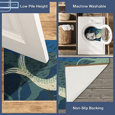 Liora Manne Esencia Mermaids Are Real Indoor Outdoor Mat
