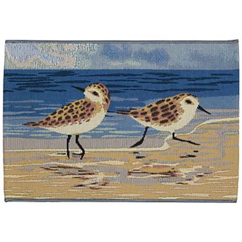 Liora Manne Esencia Sandpipers Indoor Outdoor Mat