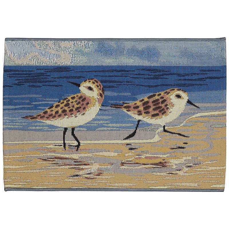 Liora Manne' Esencia Sandpipers 2' x 2'10" Area Rug