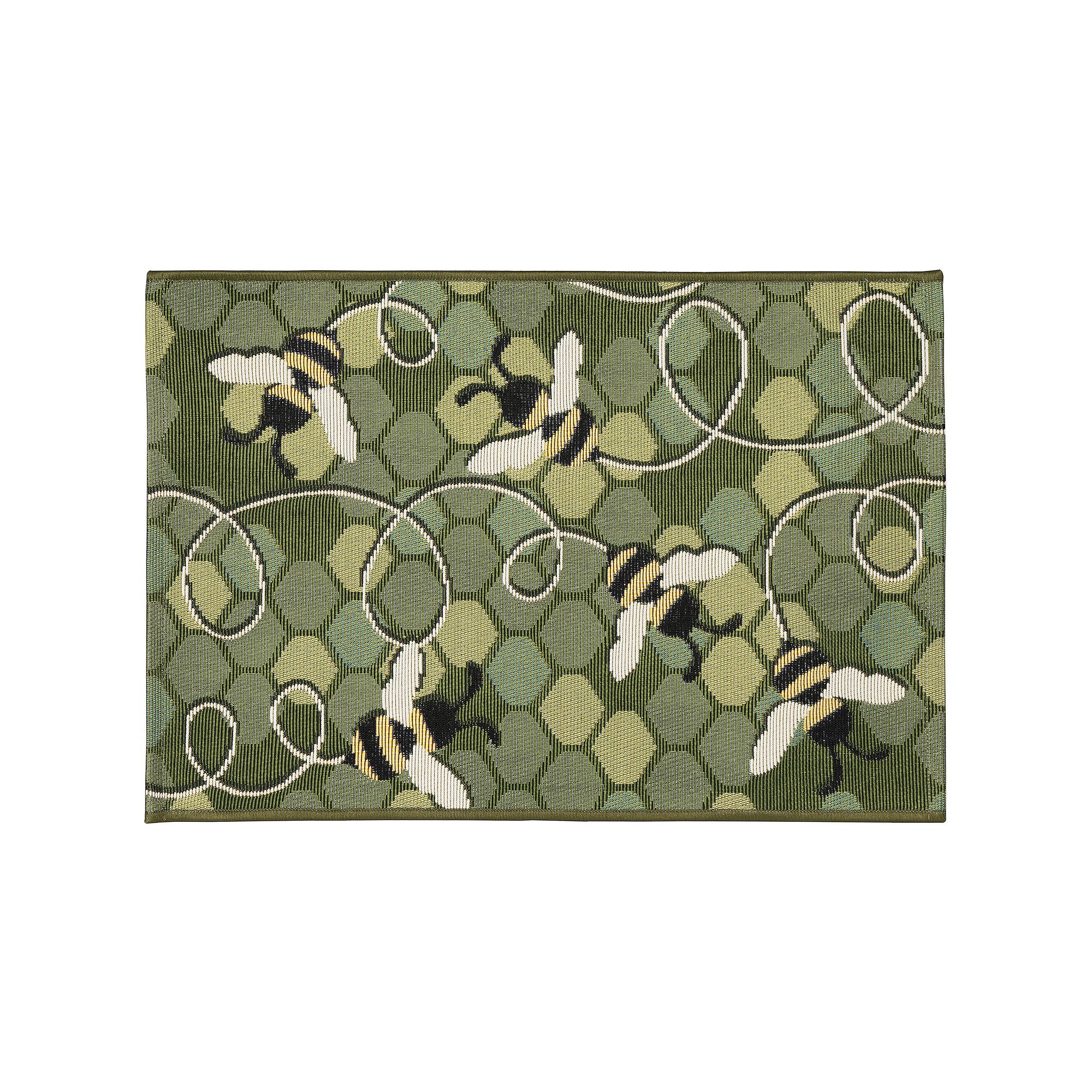 Liora Manne Esencia Bee Free Indoor Outdoor Mat, Green