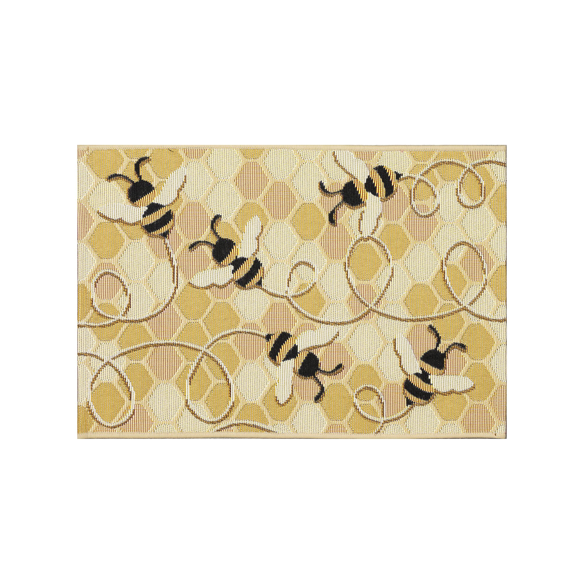 Liora Manne Esencia Bee Free Indoor Outdoor Mat, Honey