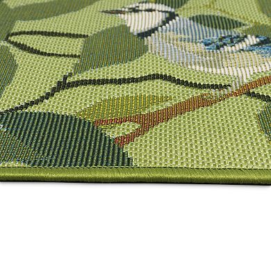 Liora Manne Esencia Birds Of A Feather Indoor Outdoor Mat