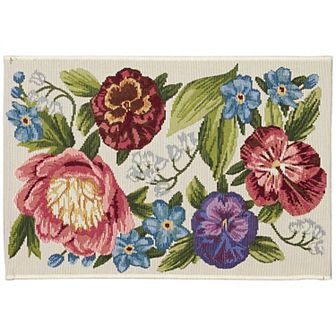 Liora Manne Esencia Secret Garden Indoor Outdoor Mat