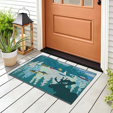 Liora Manne Esencia Lake Life Indoor Outdoor Mat