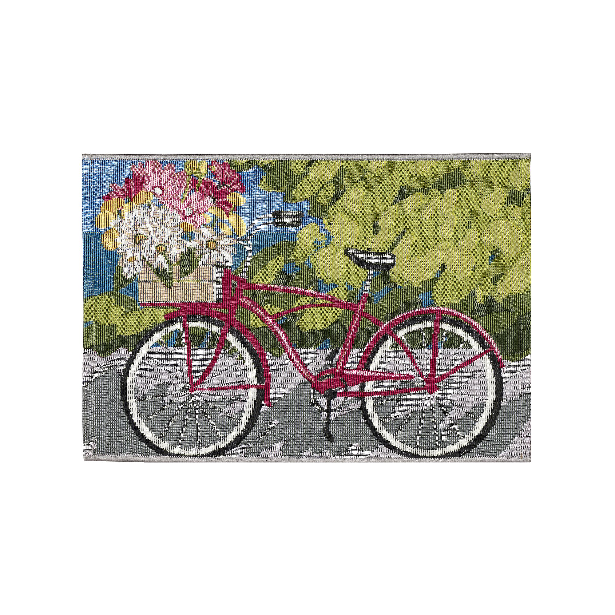 Liora Manne Esencia Summer Ride Indoor Outdoor Mat, Blue