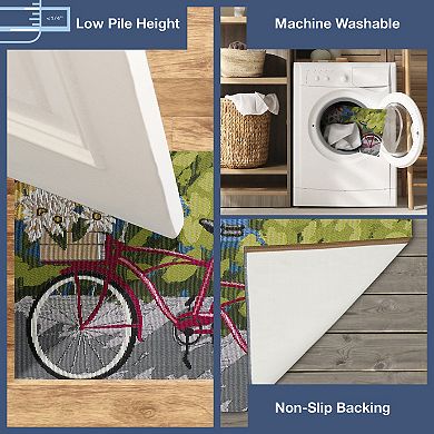 Liora Manne Esencia Summer Ride Indoor Outdoor Mat