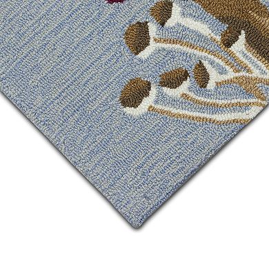 Liora Manne Frontporch Welcome Gnome Indoor Outdoor Rug