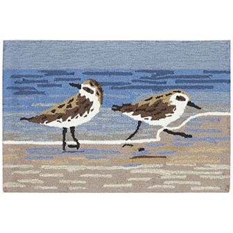 Liora Manne Frontporch Sandpipers Indoor Outdoor Rug