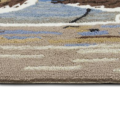 Liora Manne Frontporch Sandpipers Indoor Outdoor Rug
