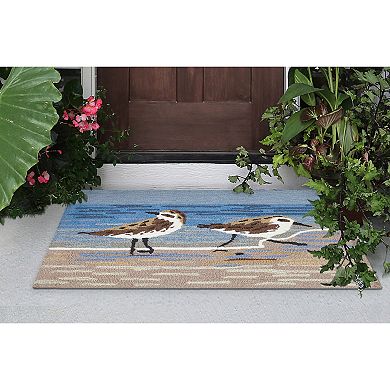 Liora Manne Frontporch Sandpipers Indoor Outdoor Rug