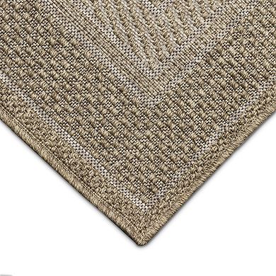 Liora Manne Orly Border Indoor Outdoor Rug