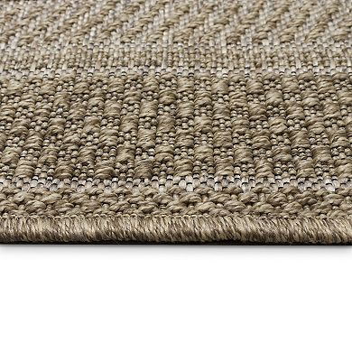 Liora Manne Orly Border Indoor Outdoor Rug