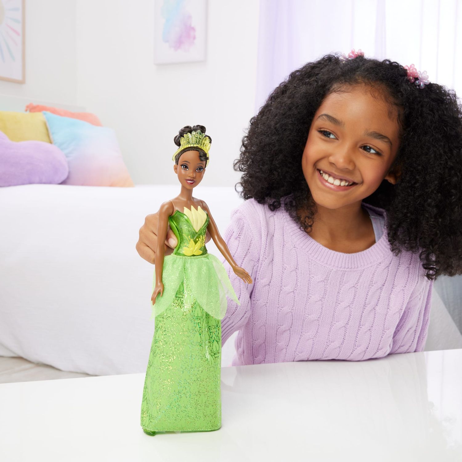 Детская кукла Disney Princess Tiana Fashion Doll and Accessories by Mattel — фото 2