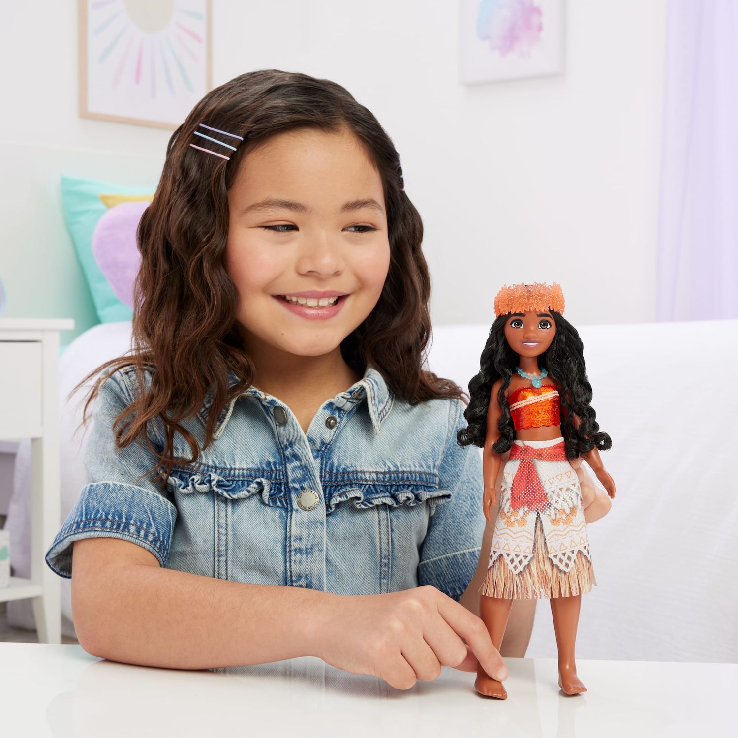 Детская кукла Disney Princess Moana Fashion Doll and Accessories by Mattel — фото 2