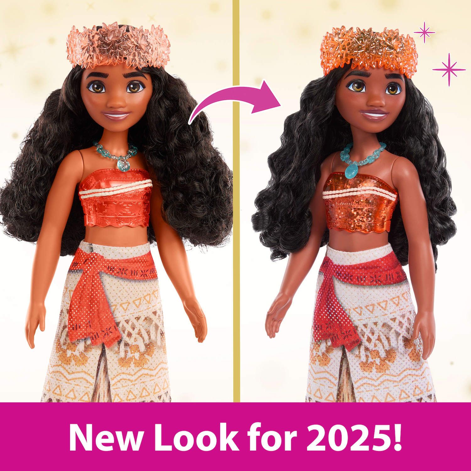 Детская кукла Disney Princess Moana Fashion Doll and Accessories by Mattel — фото 3