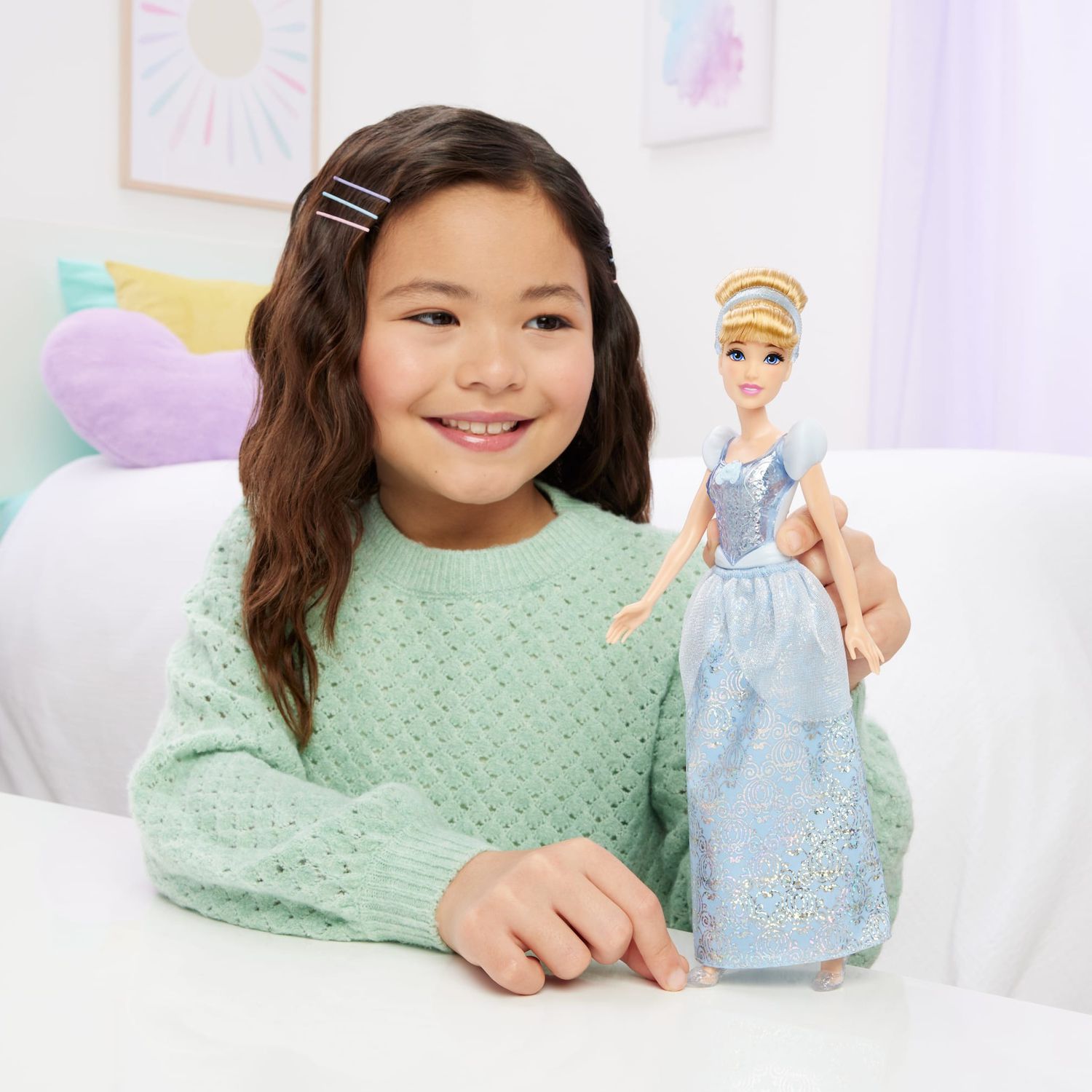Детская кукла Disney Princess Cinderella Fashion Doll and Accessories by Mattel — фото 2