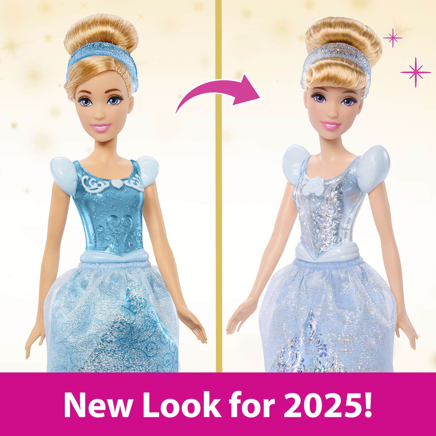 Детская кукла Disney Princess Cinderella Fashion Doll and Accessories by Mattel — фото 3