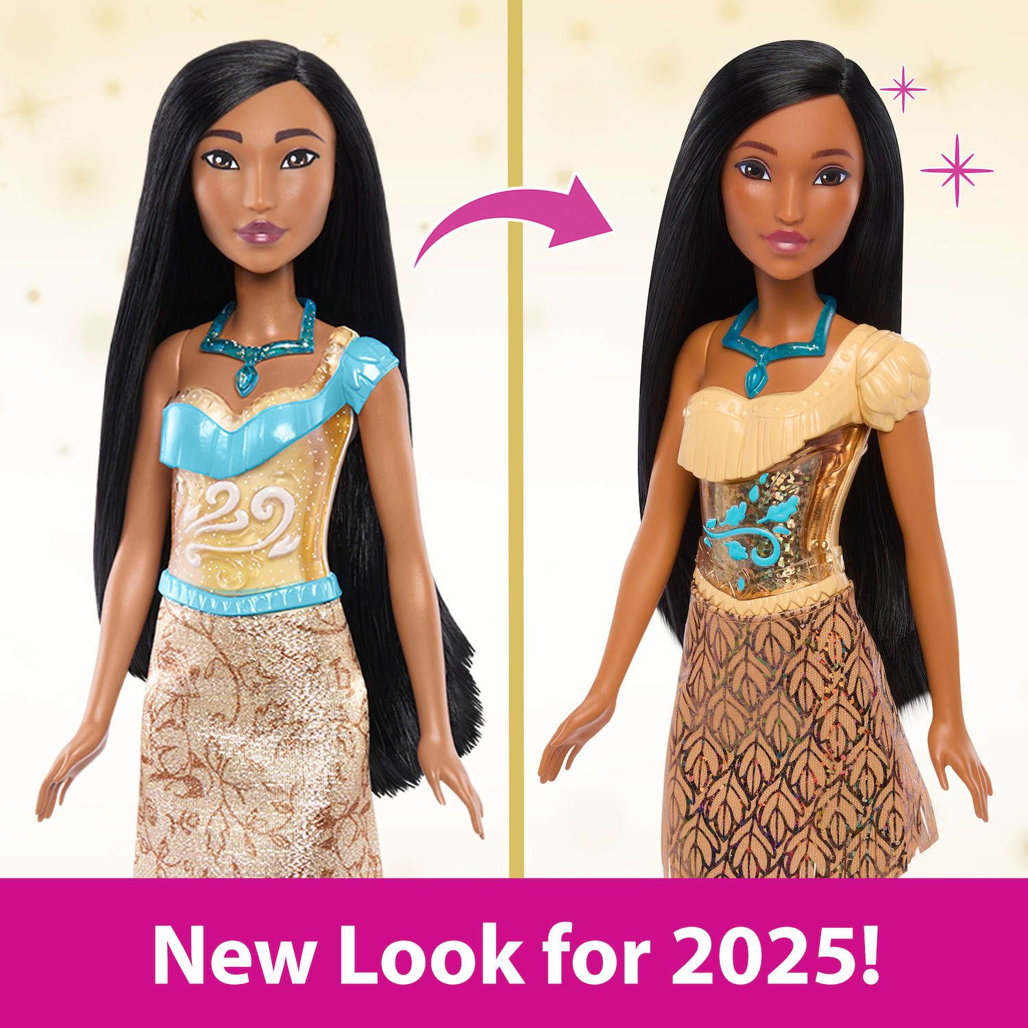 Детская кукла Disney Princess Pocahontas Fashion Doll and Accessories by Mattel — фото 3