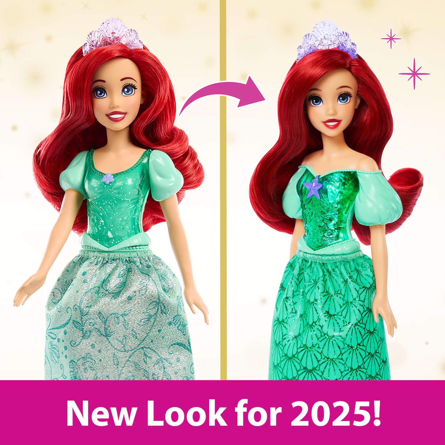 Детская кукла Disney Princess Ariel Fashion Doll and Accessories by Mattel — фото 3