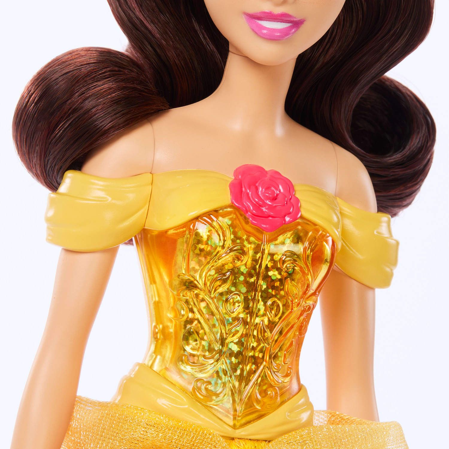 Детская кукла Disney Princess Belle Fashion Doll and Accessories by Mattel — фото 5