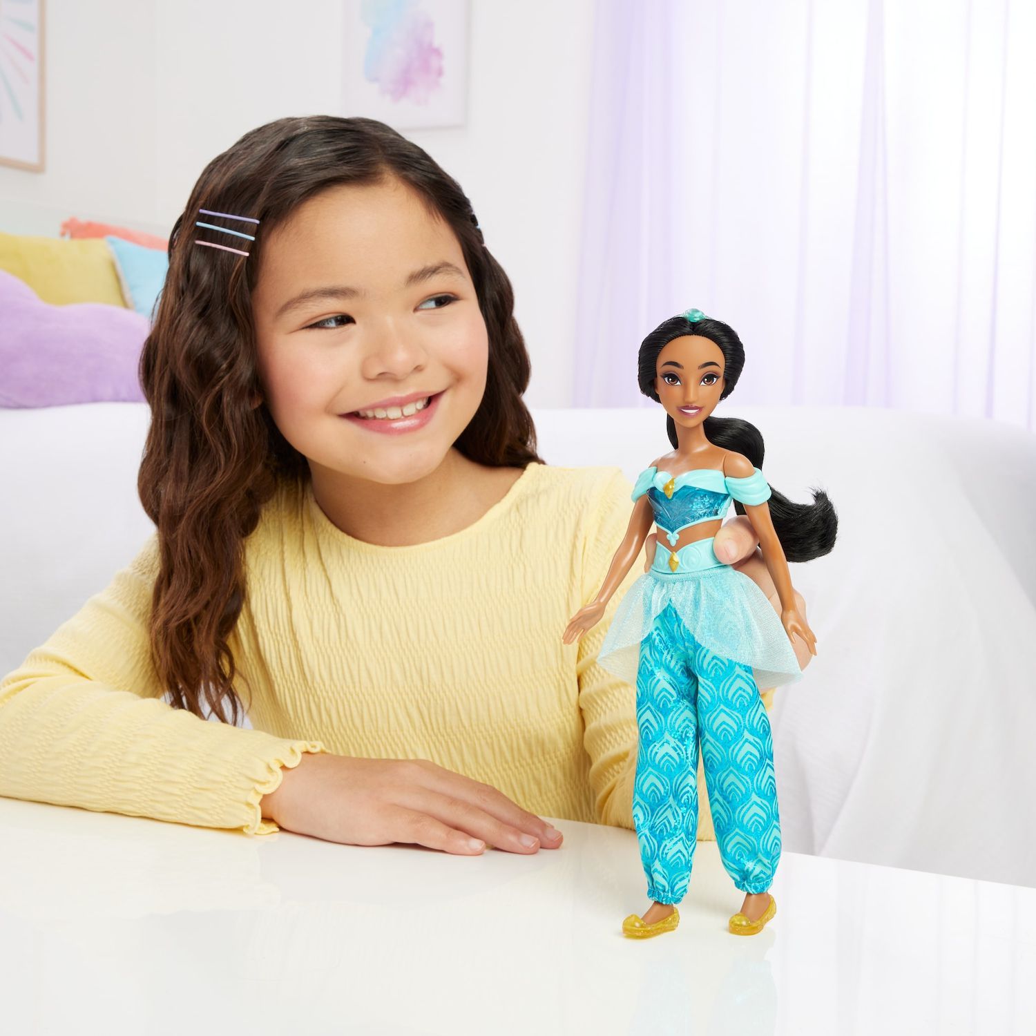 Детская кукла Disney Princess Jasmine Fashion Doll and Accessories by Mattel — фото 2