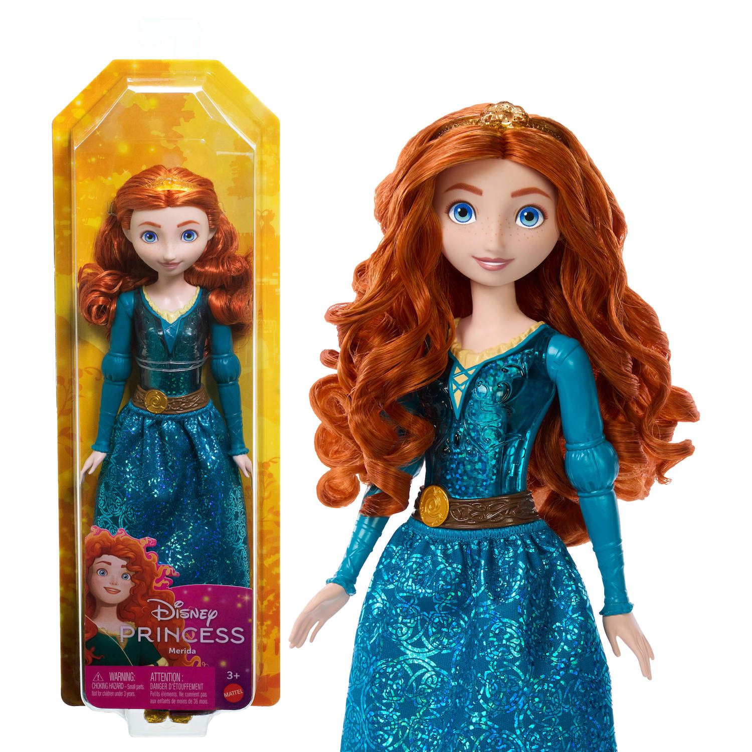 Детская кукла Disney Princess Merida Fashion Doll and Accessories by Mattel — фото 1