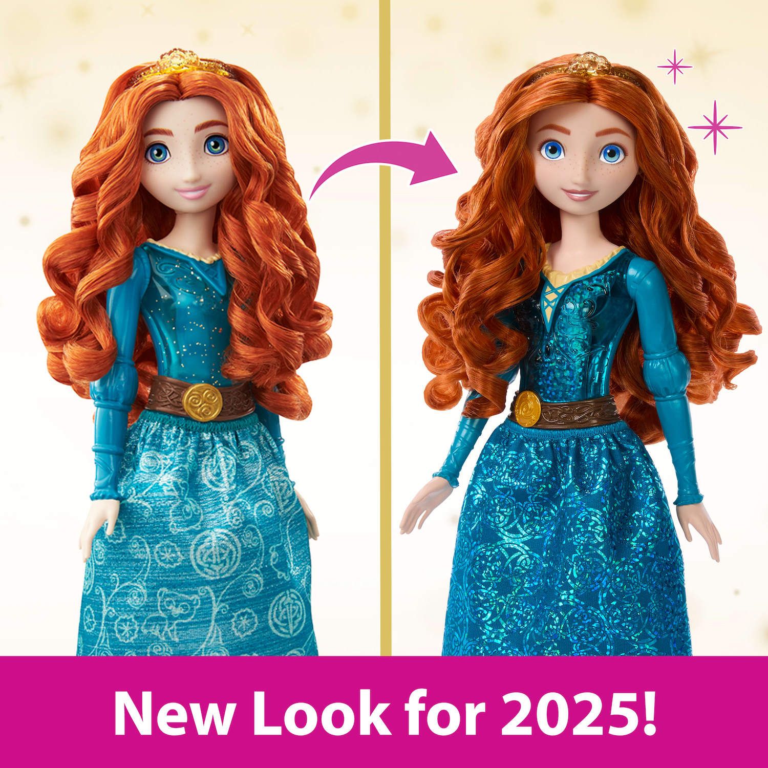 Детская кукла Disney Princess Merida Fashion Doll and Accessories by Mattel — фото 3