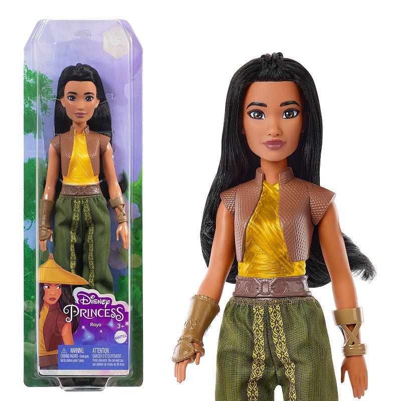 Disney Princess Raya Fashion Doll and Accessories by Mattel