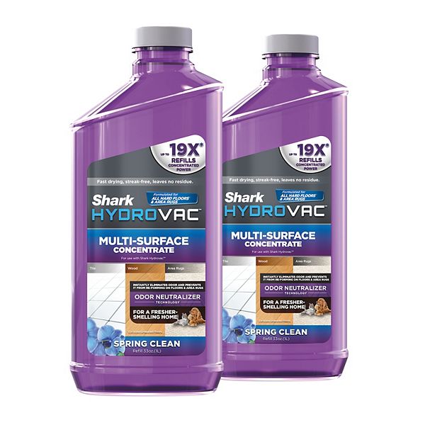 Shark HydroVac Multi-Surface Concentrate with Odor Neutralizer 2-Pack for Shark  HydroVac 3-in-1 Cleaners