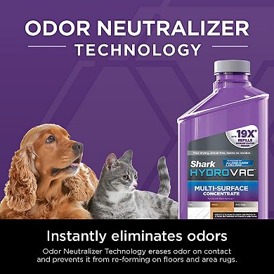 Shark HydroVac Multi-Surface Concentrate with Odor Neutralizer 2-Pack for Shark HydroVac 3-in-1 Cleaners