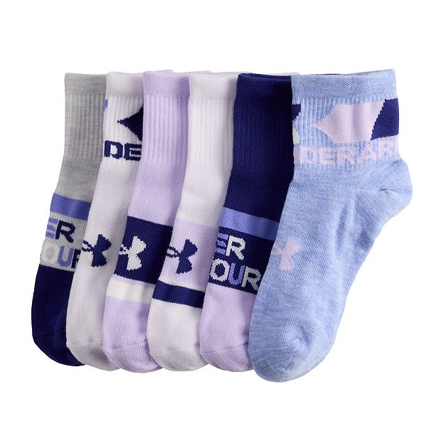 Junior Girls' [7-16] Essential Quarter Sock (6 Pack)