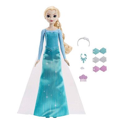 Disney's Frozen Toys Elsa Fashion Doll And Accessories by Mattel