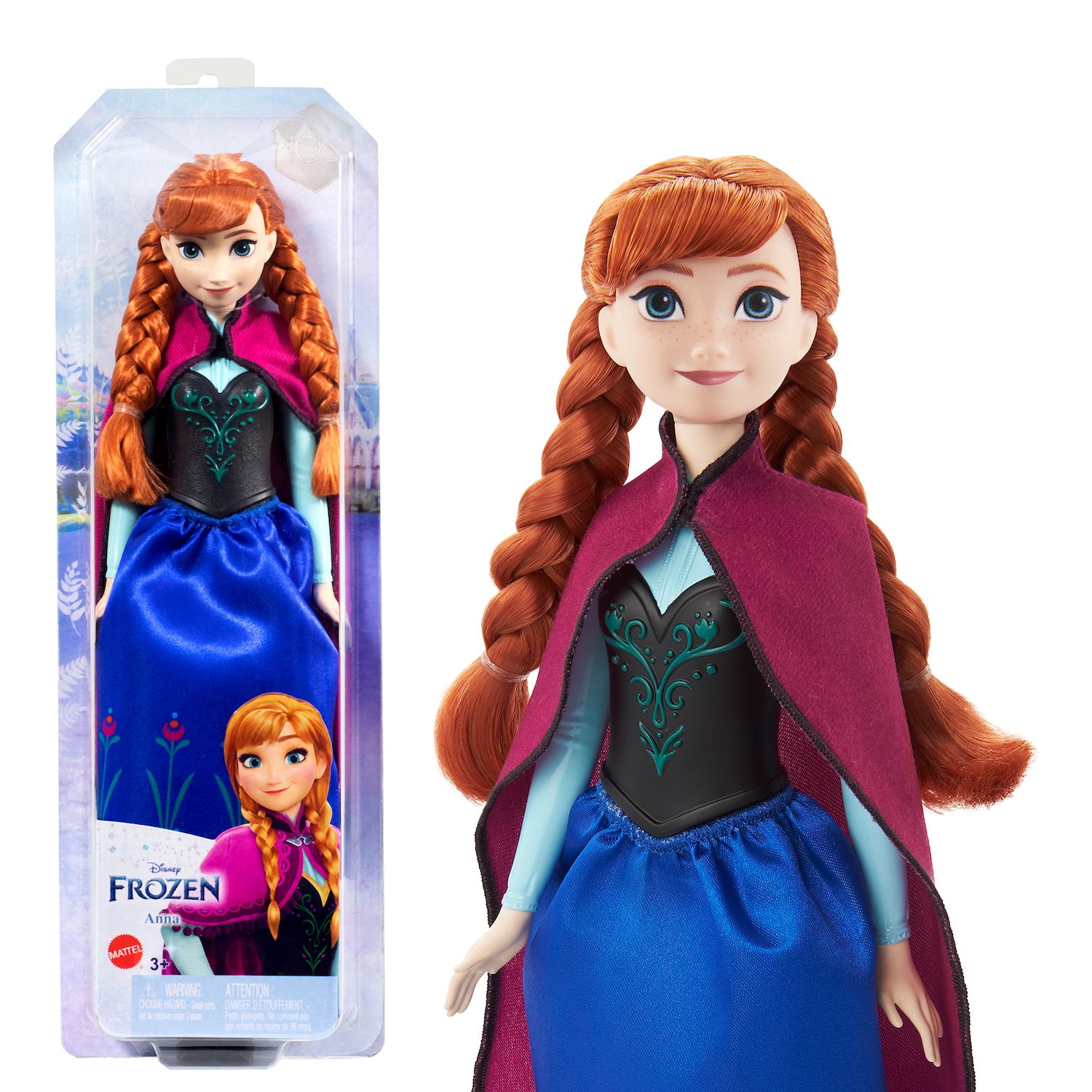 Детские куклы Disney's Frozen Anna Fashion Doll by Mattel