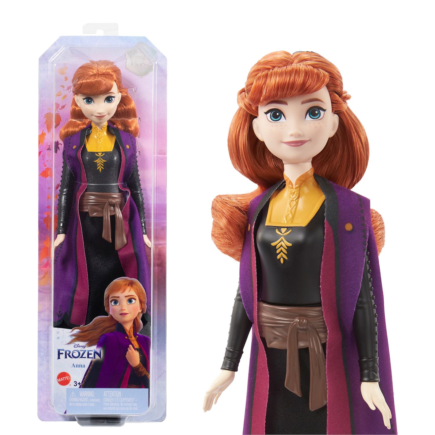 Детская кукла Disney's Frozen 2 Anna Fashion Doll by Mattel