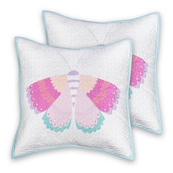 Lullabye Bedding Butterfly Fairy Euro Sham 2 pc Set