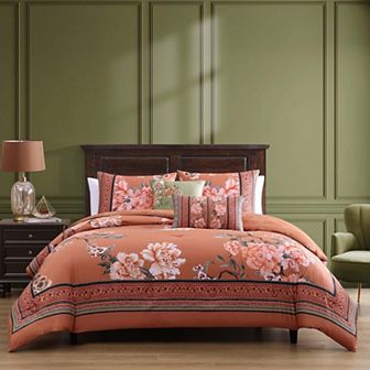 Bebejan Rossana 100% Cotton 5 pc Reversible Comforter Set