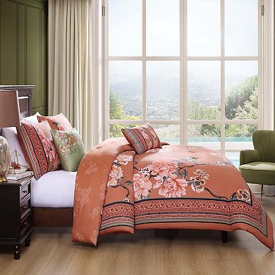 Bebejan Rossana 100% Cotton 5-piece Reversible Comforter Set
