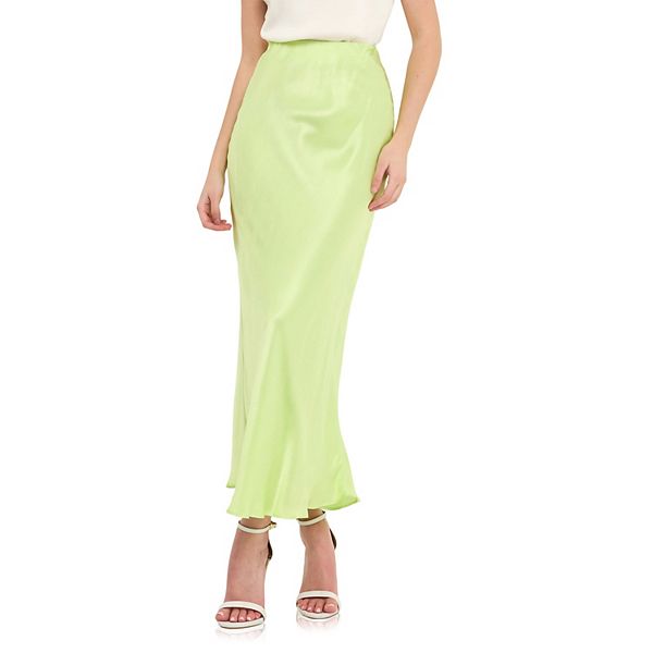 Satin skirt kohls hotsell