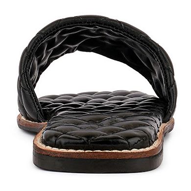 Rag & Co Odalta Women's Leather Slide Sandals