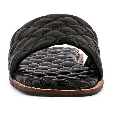 Rag & Co Odalta Women's Leather Slide Sandals
