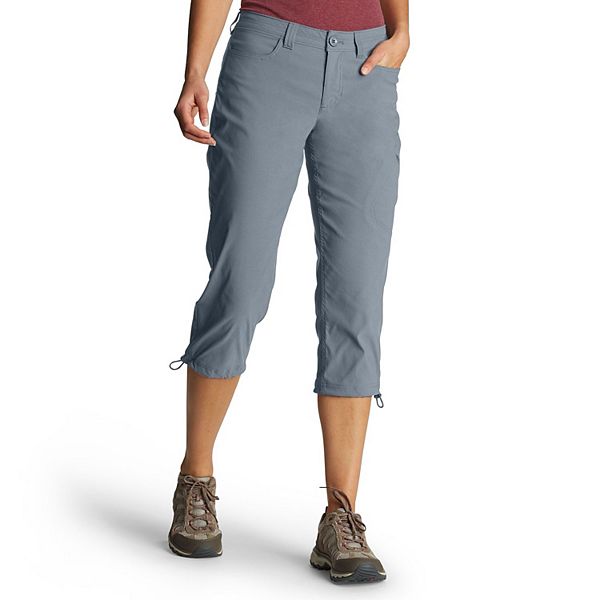 Women's Eddie Bauer Waterproof Rainier Active Capris - Graphite (6)