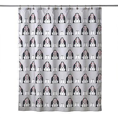 Vern Yip by SKL Home Arctic March Penguin Shower Curtain