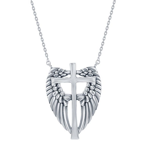 Angel wing sale necklace kohls