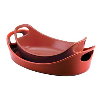 Rachael Ray 2 pc Bubble & Brown Set