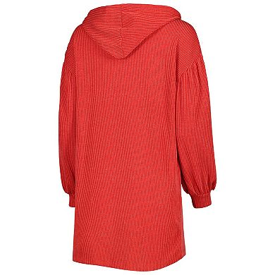 Women's Gameday Couture Scarlet Ohio State Buckeyes Game Winner Vintage Wash Tri-Blend Dress