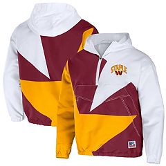 Men's Mitchell & Ness Gray Washington Commanders Sean Taylor Legacy Project Full-Zip Hoodie Jacket Size: Medium