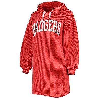 Women's Gameday Couture Red Wisconsin Badgers Game Winner Vintage Wash Tri-Blend Dress