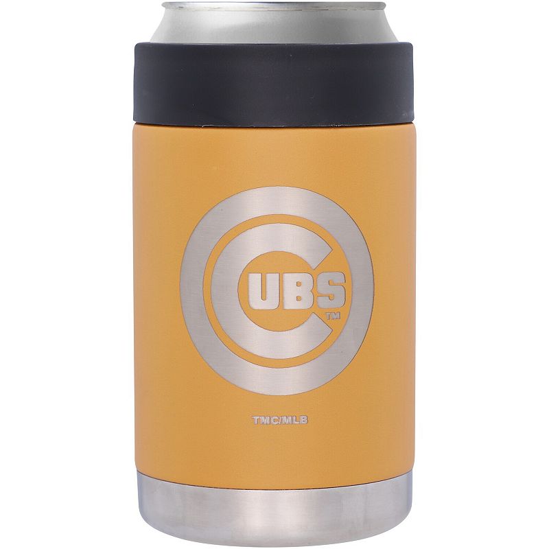 Chicago Cubs Stainless Steel Canyon Can Holder, Multicolor